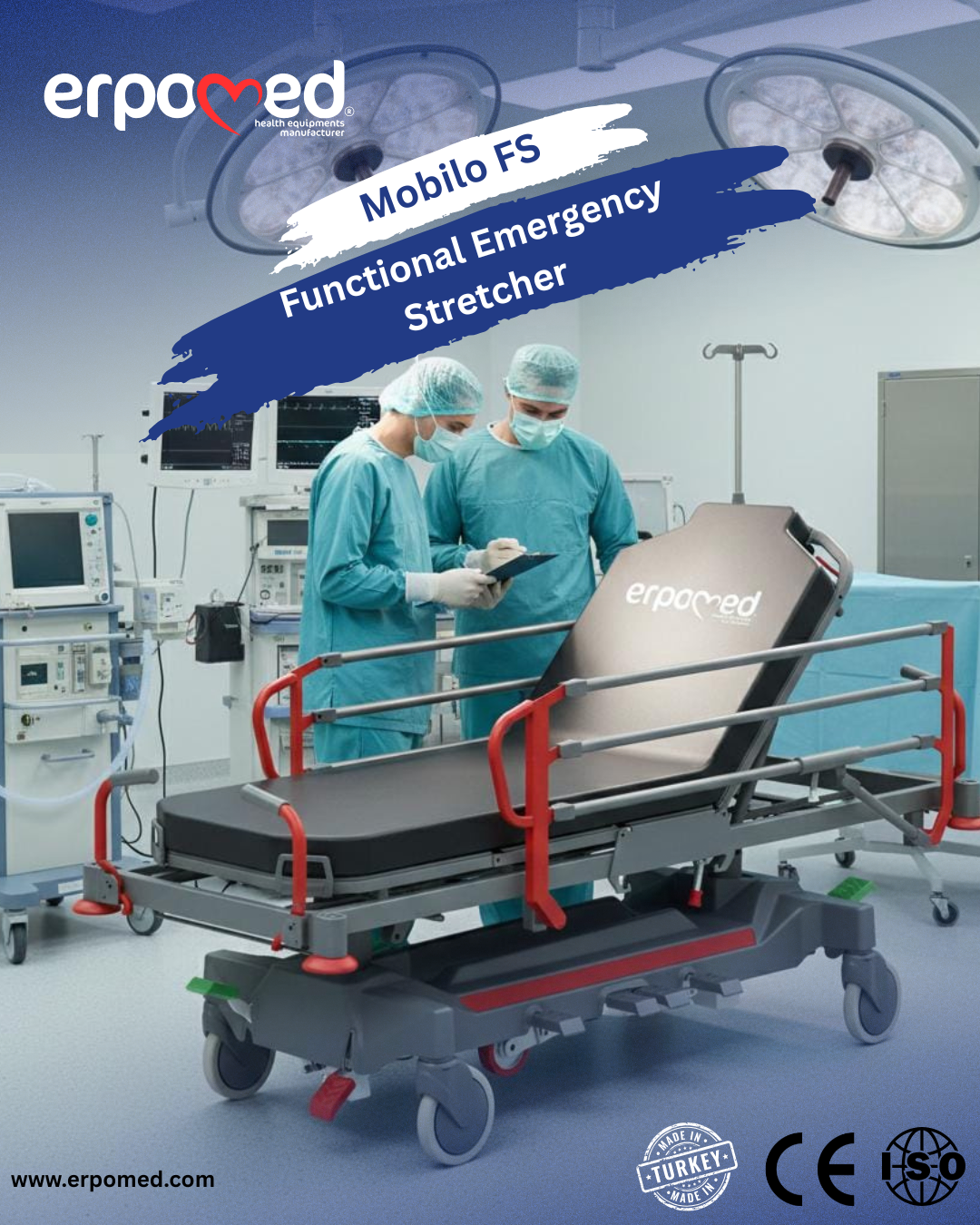 Mobilo FS Emergency & Patient Transfer Stretcher: Redefining Speed, Safety, and Efficiency in Modern Healthcare